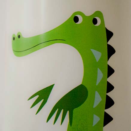 Goldfisch Spielzeug Geschenke Thermoskanne Krokodil Rex
