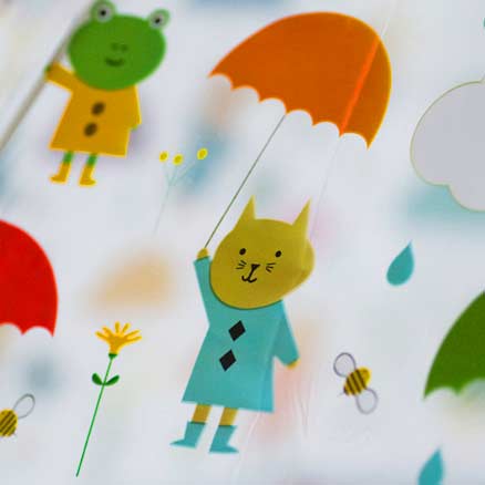 Goldfisch Spielzeug Geschenke Djeco Regenschirm Kinderschirm