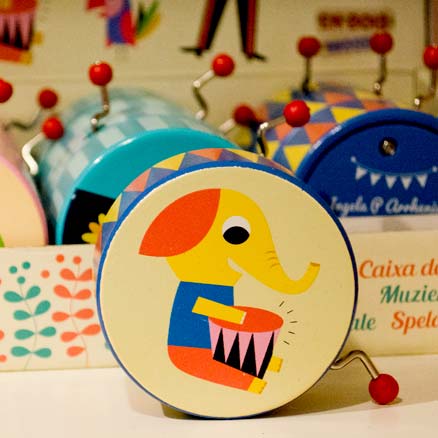 Goldfisch Spielzeug Geschenke Spieluhr Drehorgel