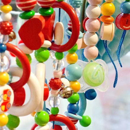 Goldfisch Spielzeug Geschenke Kinderwagenkette Goki