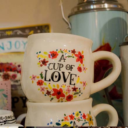 Goldfisch Spielzeug cup of love Tasse