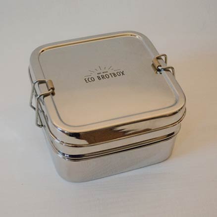 Goldfisch Edelstahl Geschenke Eco Brotbox