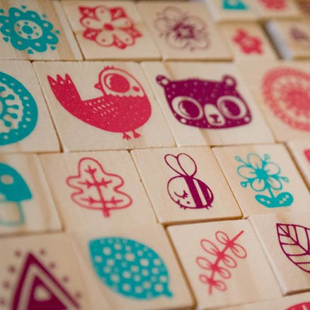 Goldfisch Spielzeug Geschenke Stempel Tiere Mandalas