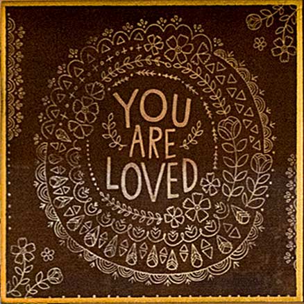 Goldfisch Spielzeug You are loved