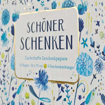 Goldfisch Spielzeug Geschenke Goldfisch Geschenkpapier Coppenrath schöner schenken